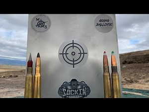 1.5" Titanium Plate v 50 Cals Baddest Rounds