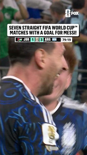 LIONEL MESSI SCORES HIS 6TH GOAL OF THE 2026 FIFA WORLD CUP