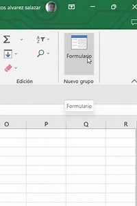 Formulario en Excel para crear una base de datos sin Utilizar Macro #shorts S