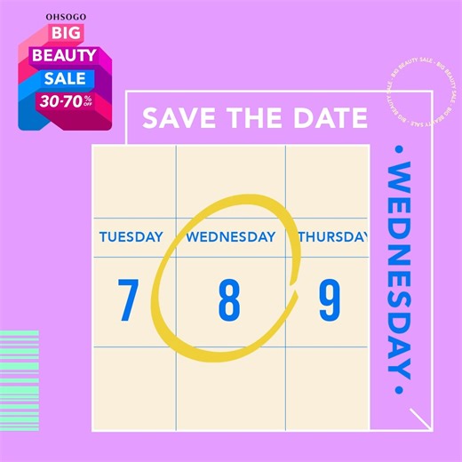 Hello fam, something “legen… wait for it… dary!” is on its way!! 30-70% on OHSOGO Big Beauty Sale 2023! Click link in bio midnight, today! The ultimate destination for your beauty and personal care needs. Shop now. #ohsogobd #Savethedate #BigBeautySale #Sale #Discounts #Skincare #Makeup | OHSOGO