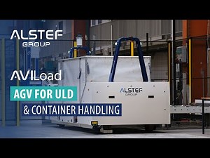 AVILOAD AGV | Automated Guided Vehicle for ULD and container handling