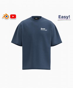 3D T-shirt Mockup: Blender   Procreate Clothing Design (digital Download) - Etsy