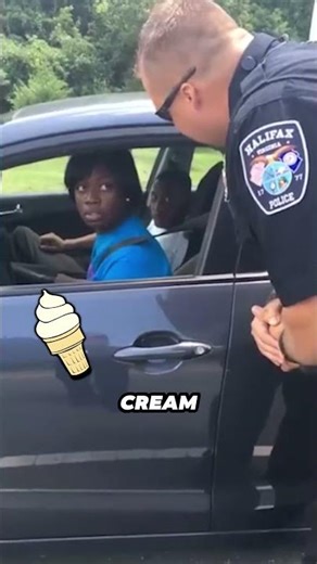 Police Prank Drivers With Ice Cream Instead of Tickets #shorts #cophumor