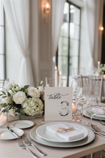 Rectangle Acrylic Table Numbers, Wedding Decor, A5 - Etsy UK