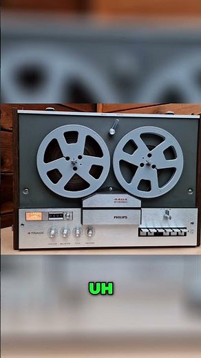 Philips 4404: Vintage Reel-to-Reel Tape Recorder Review #shorts #retro #vinyl #vintage #audiophile