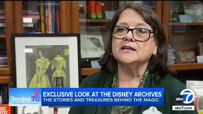 Exclusive look at the Walt Disney Company archives