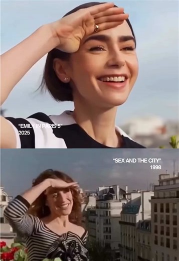 Carrie Bradshaw ed Emily Cooper: Stile a Parigi