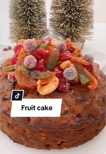 Delicioso Fruit Cake: ¡Perfecto para Navidad!
