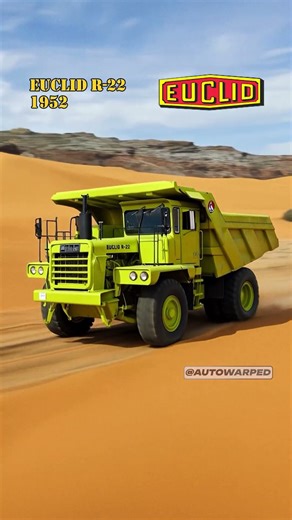 Euclid Mining Trucks Evolution (1940 - 1993)