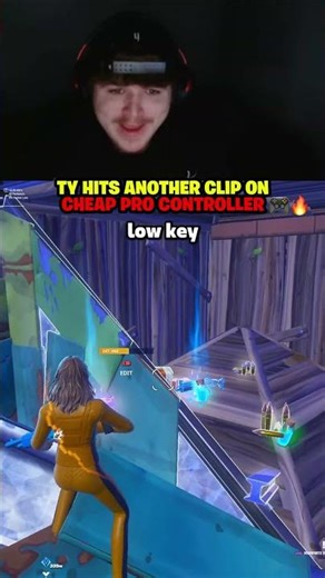 Ty Hits Another Clip on CHEAP Pro Controller..🎮🔥 #fortnite #shorts