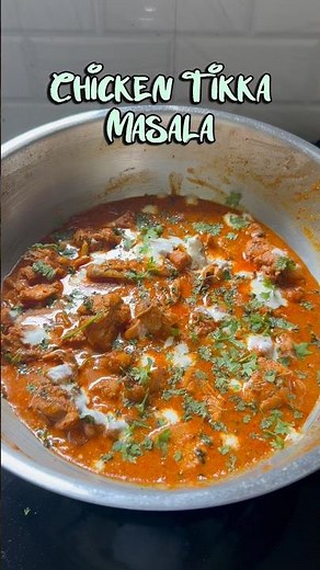 Chicken Tikka Masala Recipe | Creamy Restaurant Style Chicken Curry #ytshorts#shortsviral#shortsfeed