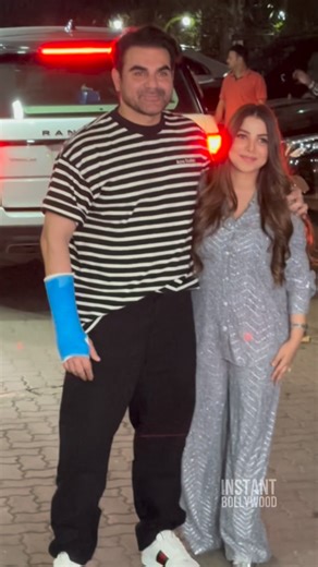 Instant Bollywood on Instagram: "Arbaaz and Sshura’s appearance after long time ❤️😍 #arbaazkhan #sshurakhan #instantbollywood"