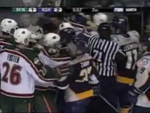 NHL Enforcers: Derek Boogaard 2005-2006 Fights