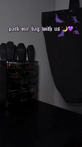 Pack our Black Moon bag with us! ✨🐈‍⬛💜🌙 | Black Moon Cosmetics