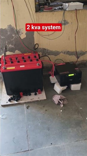 solar battery system 2 kva#livguard #solar #battery #panel #shorts #youtubeshorts
