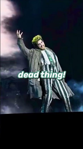 Andy Karl as Beetlejuice!🪲- Beetlejuice Musical International - Andy Karl