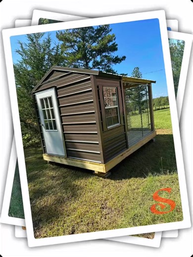🐾 Give your dogs the space they deserve! Our heavy-duty dog kennels are built to last and designed to keep your pups safe and comfortable. 📞 Call or text 662-571-2430 🚚 We deliver to Mississippi & surrounding states #dogkennel #dogsetup #doglover #outdoordogs #shiversbuildings