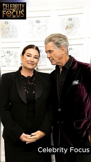 Pierce Brosnan & Keely Shaye Smith: Deeply in Love & Looking Dapper! #shorts #hollywood