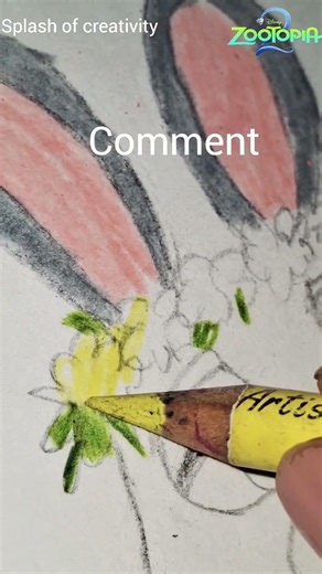 Judy Hopps Drawing ✏️ | Zootopia Fan Art | Satisfying Art Shorts