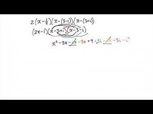 Example: The Conjugate Zeros Theorem