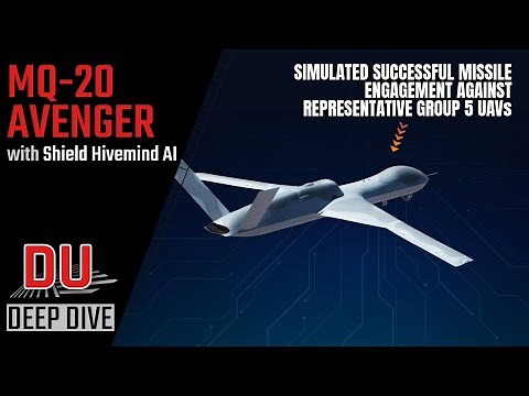 Why the MQ-20 Avenger with Shield Hivemind AI could be the future of warfare ?