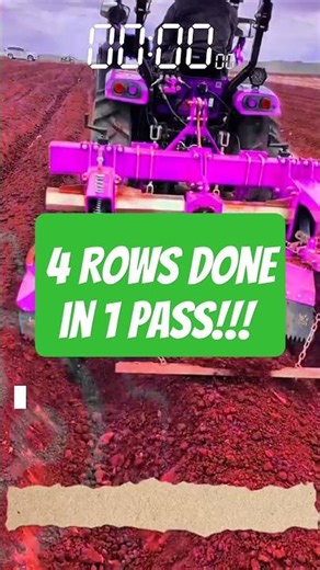 Tractor-Mounted Ridger – Makes Perfect Rows for Potato & Root Crops