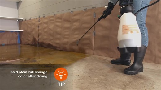 How to Stain Concrete