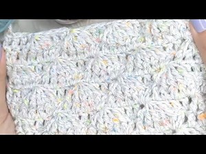 Crochet With Me This Adorable 3D Shell Stitch