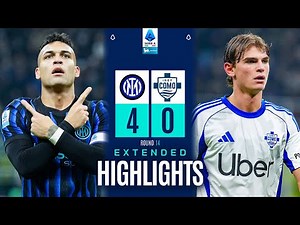 INTER-COMO 4-0 | EXTENDED HIGHLIGHTS | SERIE A 2025/26