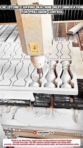 Stabilized CNC Stone Carving Machine Best Innovation for Precision Control