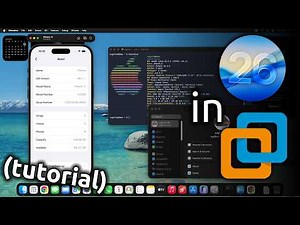 Installing macOS 26 Tahoe in VMware (tutorial!)