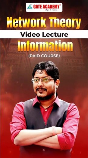 ⚡ Network Theory Video Lecture Information | Complete Roadmap #networktheory #umeshdhande