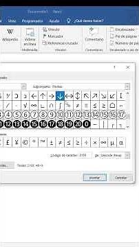 Como INSERTAR FLECHAS y SIMBOLOS en WORD #word #shorts #cursoword #cursodeword #wordgratis #tutorial