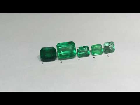 How to grade different Emerald tone and Color quality 💎