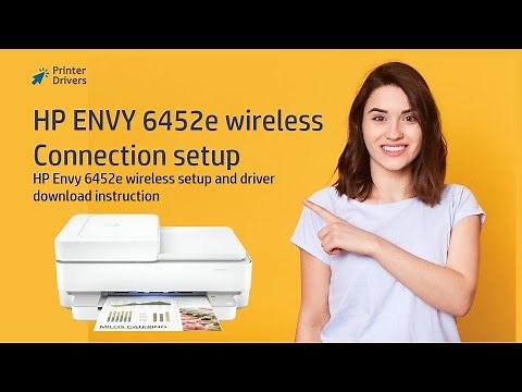 HP Envy 6452e Wireless Setup | Printer installation | Wi-Fi setup | Unboxing