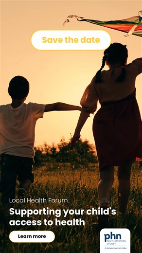 📣 Save the date | Local Health Forum 📣 Join the conversation on children’s health needs for ages 0 to 12. Parents and carers, community members, healthcare professionals, and service providers are invited to share experiences and help shape better support for families. The forum is open to others who support children and families too. Local health forums are free to attend and a two-course dinner is provided. Dates and locations 📍 Bass Hill, Thursday, 26 March 📍 Campbelltown, Thursday 16 Apr