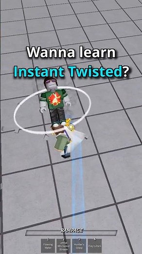 INSTANT TWISTED TUTORIAL(REUPLOAD) || TSB #roblox #tsb #thestrongestbattlegrounds #edit #tutorial