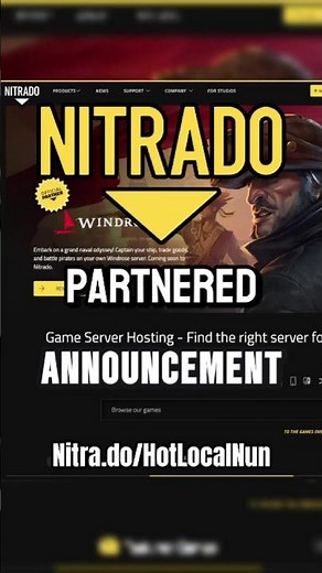 BEST GAME SERVER HOSTING SERVICE! #nitrado #Nitradoservers #gamehosting