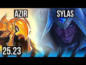 AZIR vs SYLAS (MID) | 5/0/4 | KR Master | 25.23