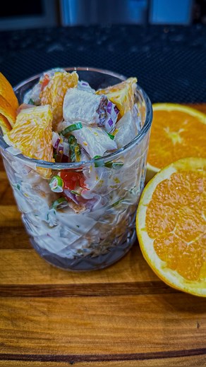 8.8K views · 214 reactions | Navel Orange Snapper Ceviche:Elevate...