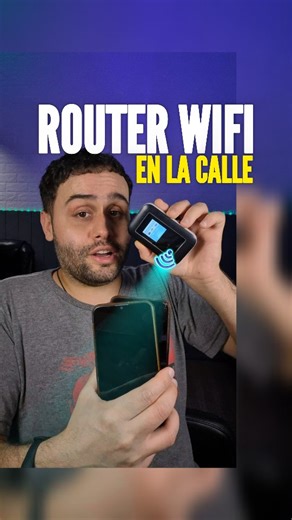 Maxi Tuca on Instagram: "ROUTER PORTATIL WIFI 📶 Modem 4G SIM internet móvil y zona WiFi para ahorrar datos, gigas en la calle. Le ponés CHIP de cualquier empresa, yo uso Tuenti o Claro. #InternetMovil #PROMOinternet #routerSIM #routerPortatil"