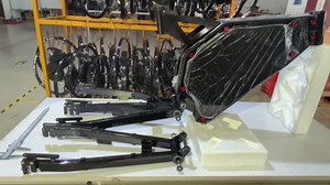 NBPOWER from USA Warehouse, Stealth Bomber Electric Bike Frame, Enduro Ebike Frame for 3000W/ 5000W/8000W Electric Bicycle DIY Kit,Ebike Conversion kit