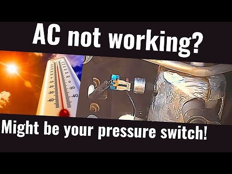 Replace AC Pressure Switch on a 2001-2006 Chevrolet Suburban