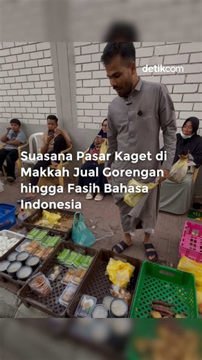 Aneka makanan khas Indonesia pun dijajakan di sini, mulai dari bakso, bubur kacang hijau, dadar gulung, hingga gorengan hangat. Salah satu pasar kaget yang terlihat ramai saat dikunjungi tim Media Center Haji pada Sabtu (9/5/2026) Waktu Arab Saudi, berada di kawasan Syisyah, tepatnya di sekitar sektor 1 pemondokan jemaah haji Indonesia. Pasar kaget serupa juga ditemukan di kawasan Syisyah sektor 3 dan 4, Jarwal sektor 6, hingga Aziziyah sektor 10 yang menjadi lokasi pemondokan jemaah Indonesia. 