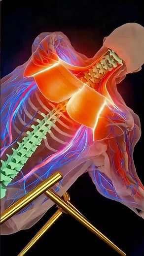 Fix Tight Upper Back in 30 Seconds (RhomboidStretch)💥