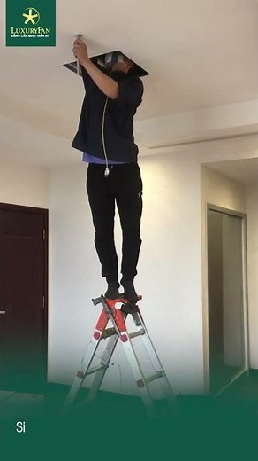 5 BƯỚC LẮP QUẠT TRẦN CHUẨN CHUYÊN GIA CHO TRẦN THẠCH CAO