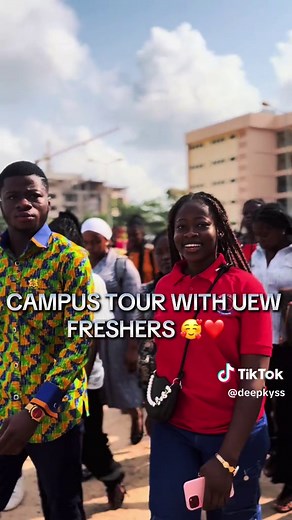 UEW Freshers Campus Tour Experience