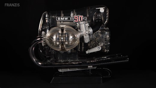 Watch Franzis BMW R/90 S Model Engine Kit with Collector's book on Amazon Live