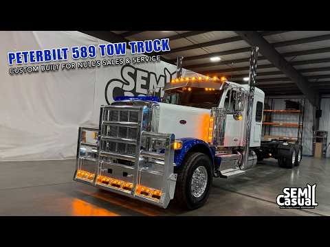 Custom Peterbilt 589 Built for a Massive NRC Wrecker | First Look with Null’s Sales & Service