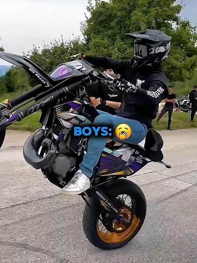 Stunts are only for real men💀 #dirtbike #stunts #trollface #edit #shorts